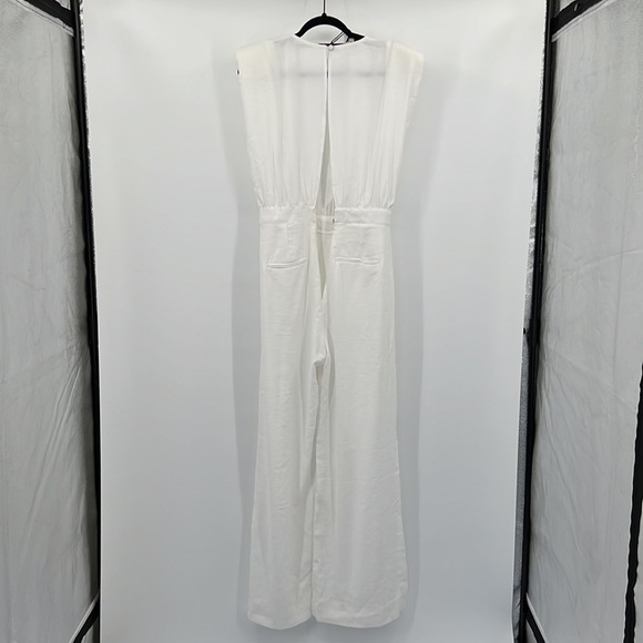 NONchalant Josie Jumpsuit in White Small - Picture 7 of 13